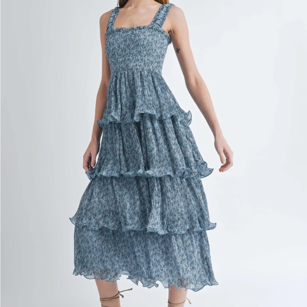 Izzy Ruffle Maxi Dress - Picture 6 of 10